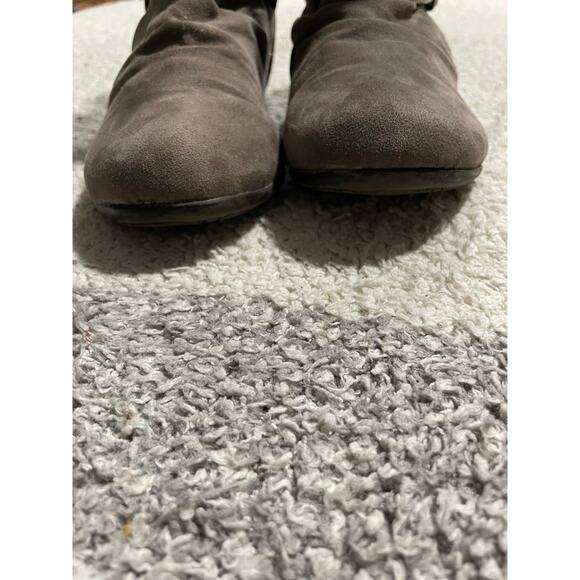 Call It Spring Women's Size 6 Faux Fur Leather Ankle Bootie Shoes Brown - Picture 8 of 13